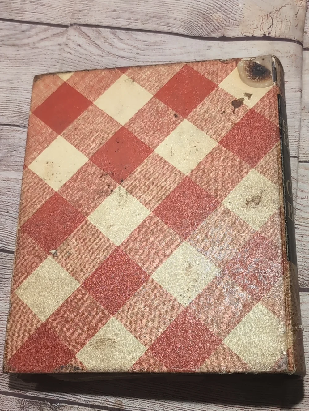 Better Homes & Gardens Well Loved Flawed Rustic Primitive New Cook Book